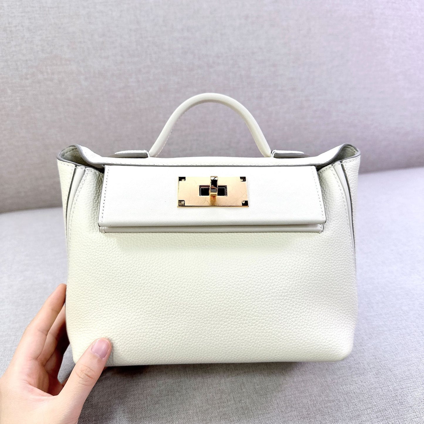 Women's First Layer Cowhide Kelly Wings Style Bags