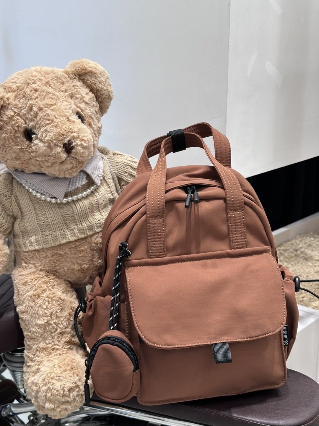 Comfortable Trendy Lantern Simple Commute Storage Backpacks