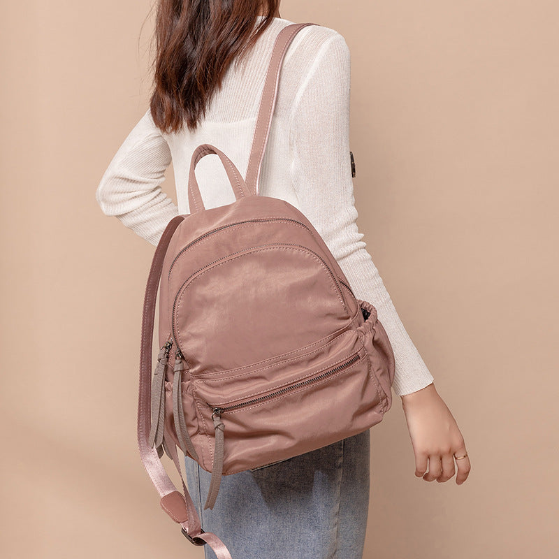 Women's Cloth Korean Versatile Large Capacity Waterproof Backpacks