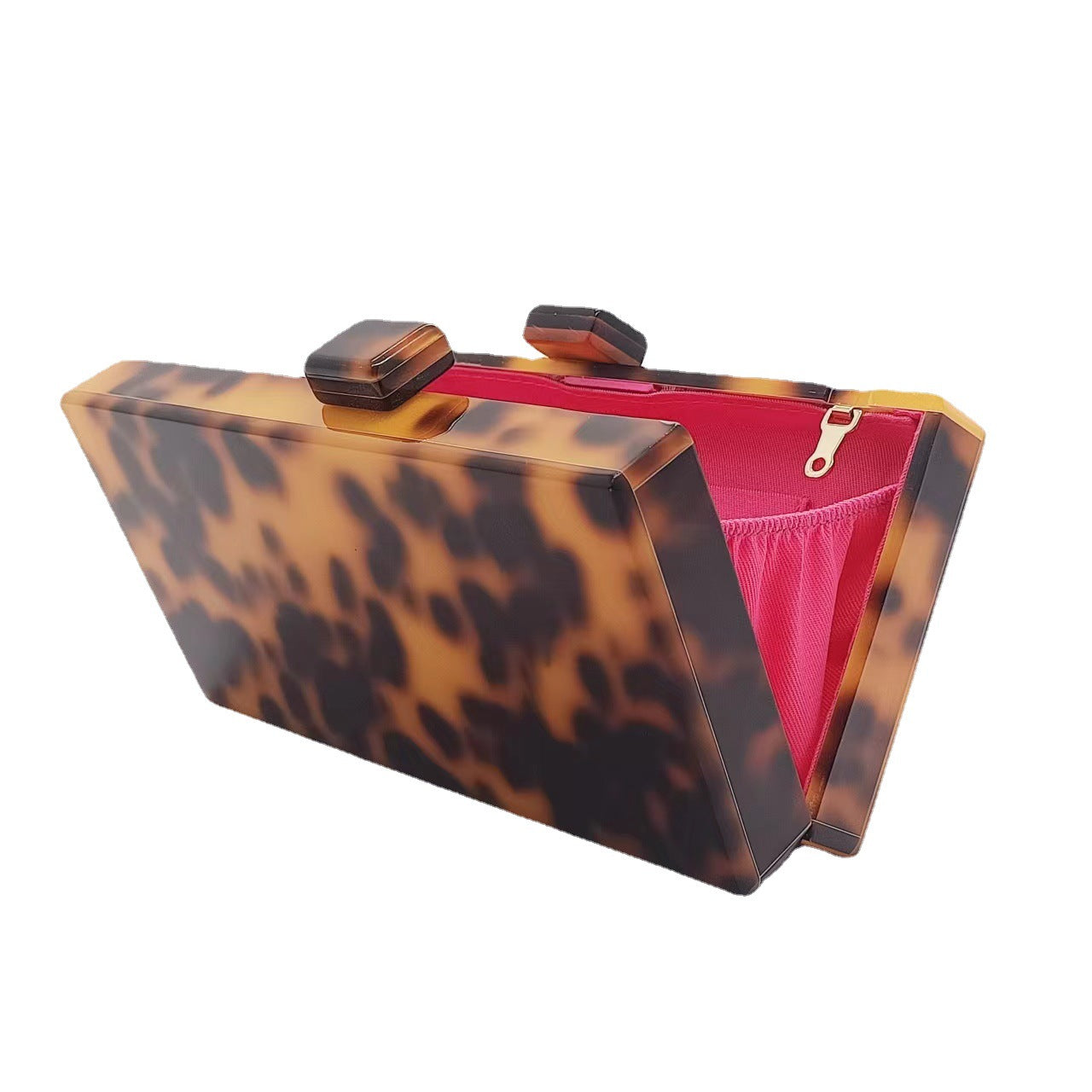 Women's Summer Dinner Retro Amber Trendy Acrylic Evening Bags