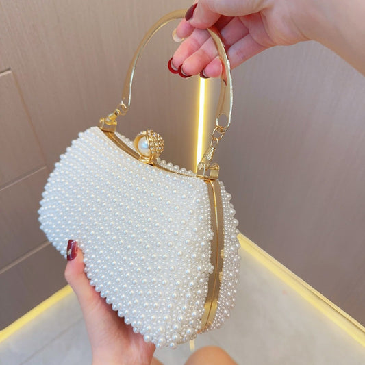 Pearl Wedding Birthday Party Banquet Dinner Shoulder Bags