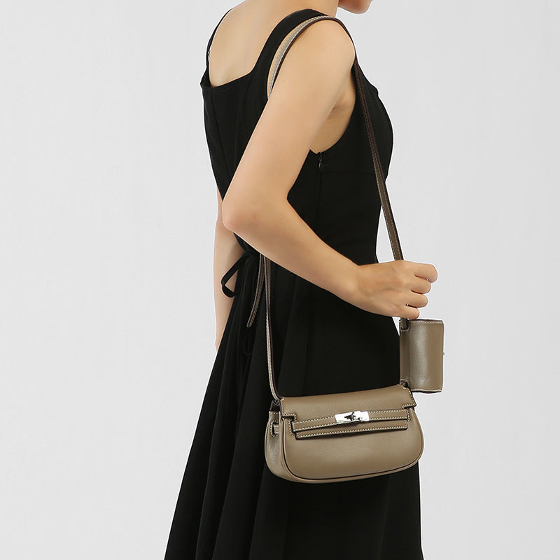 Summer Niche Design Saddle Fashion Gemini Shoulder Bags