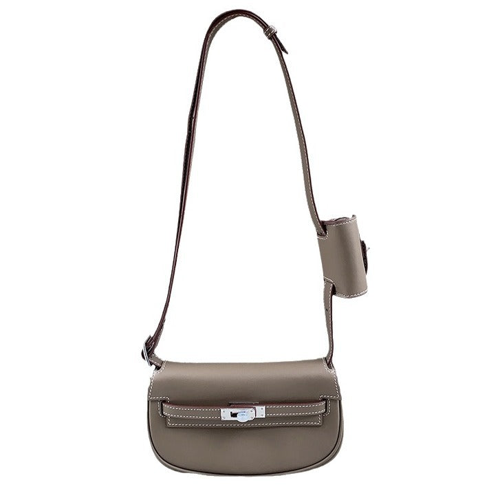 Women's First Layer Cowhide Kelly Leather Mini Bags