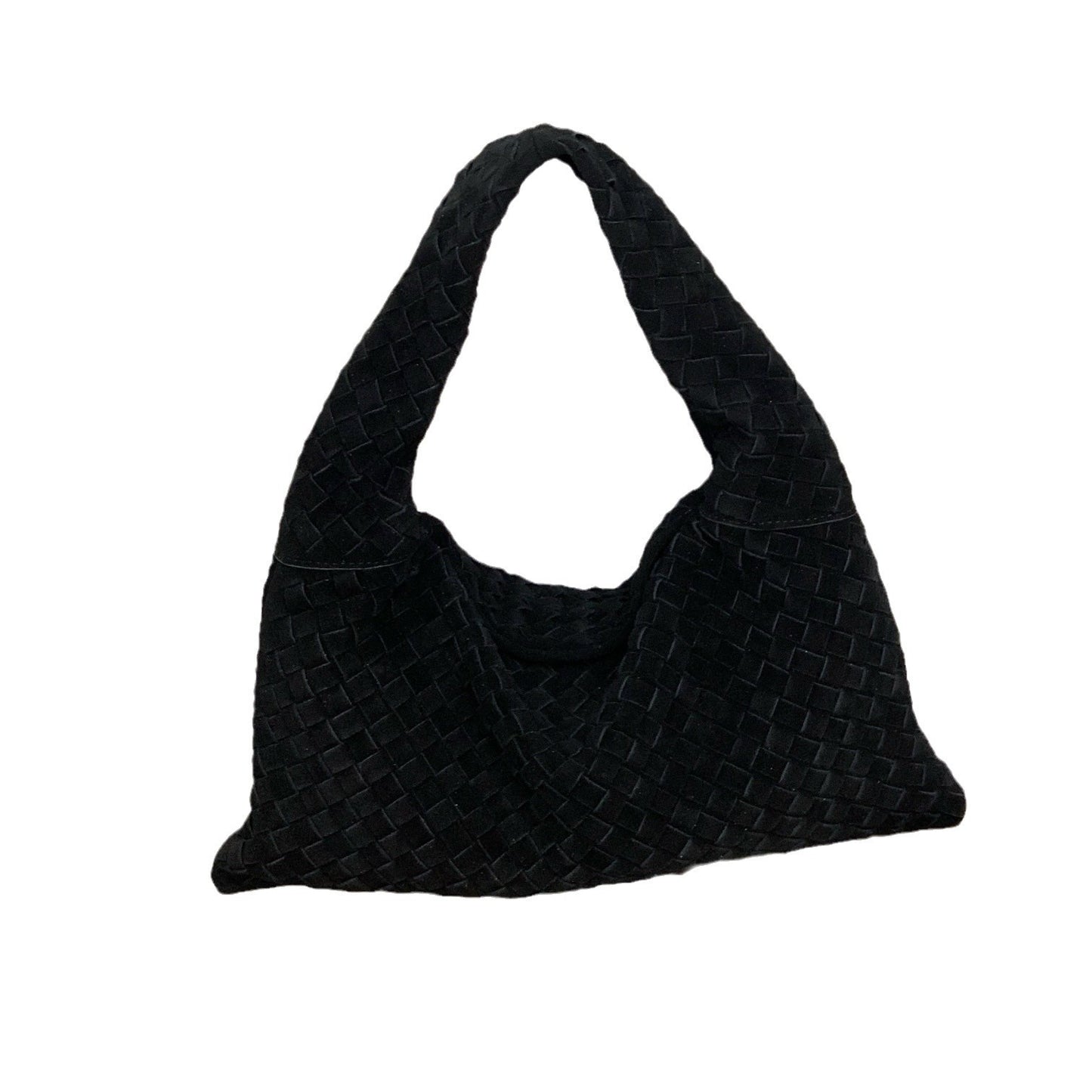 Women's Frosted Suede Large Capacity Croissant Crossbody Bags