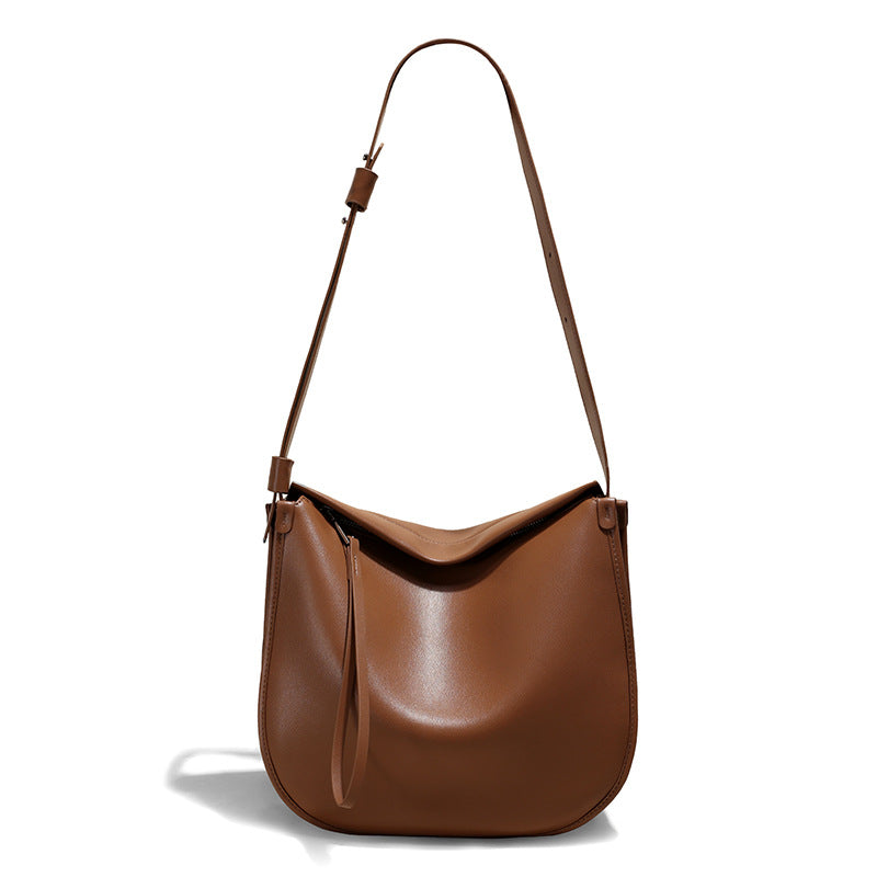 Women's Genuine Leather Large Capacity Shell Niche Crossbody Bags