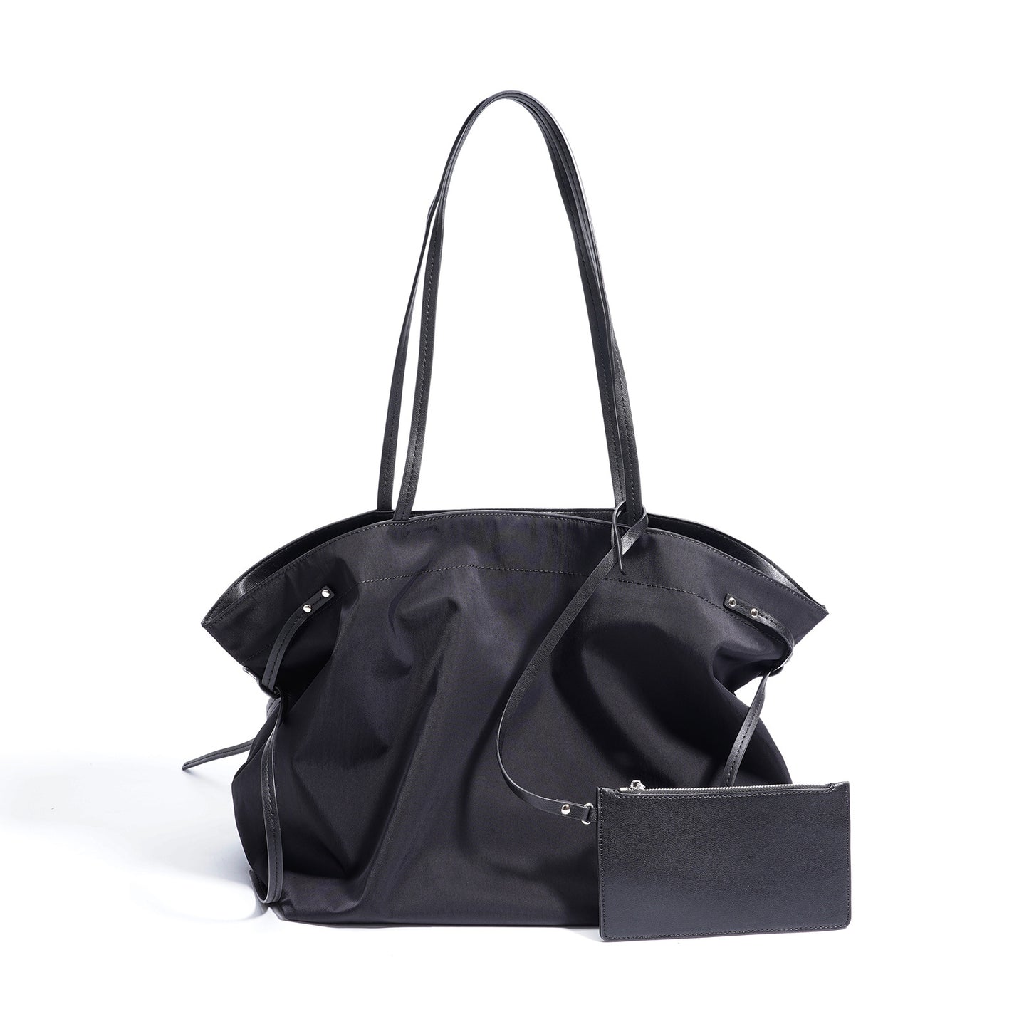 Nylon Contrast Color Large Capacity Idle Handbags