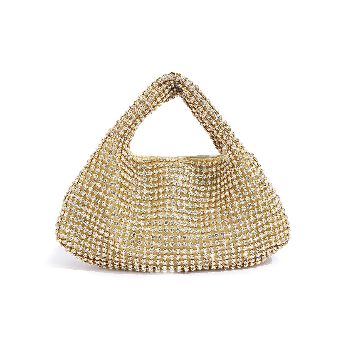 Design Diamond Rhinestone Shiny Vegetable Basket Evening Bags