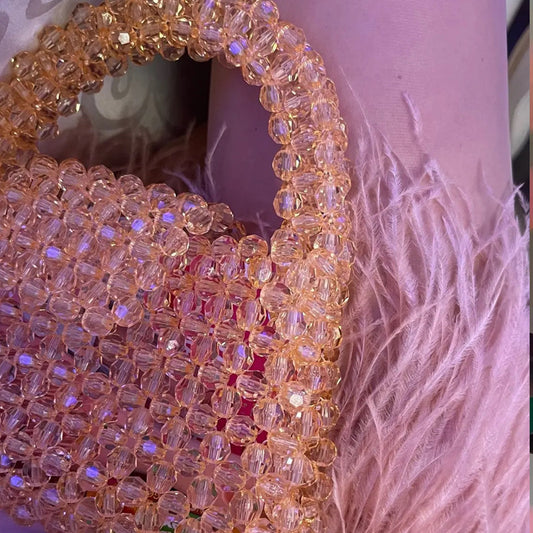 Women's Design Summer Girlfriends Cut Beaded Handmade Bags