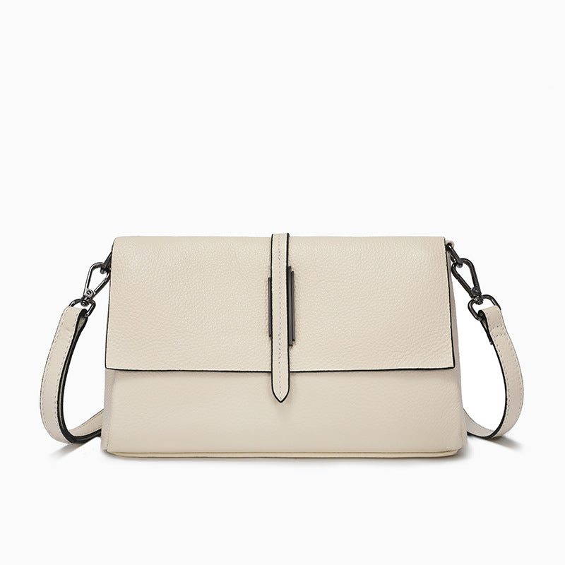 Women's Fashion Cattlehide Leather Genuine Retro Temperament Crossbody Bags