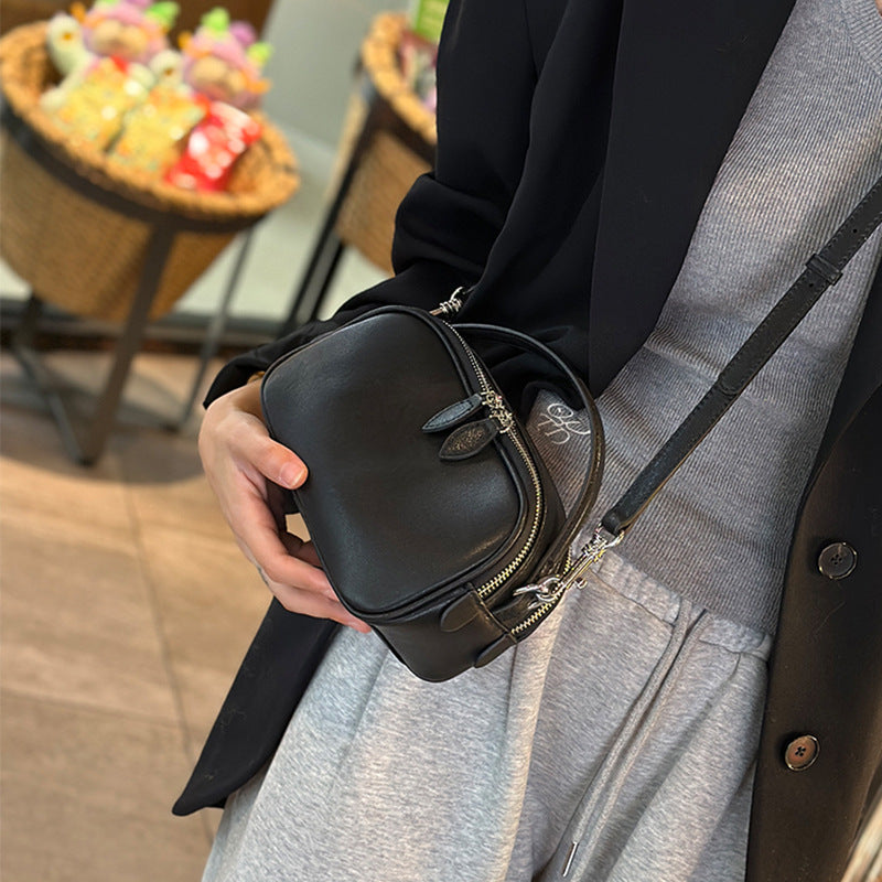 Women's Simple Fashion High-grade Genuine Leather Handbags