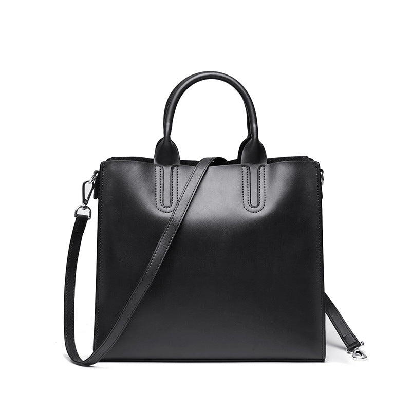 Women's Genuine Leather Big Large Capacity Fashion Shoulder Bags