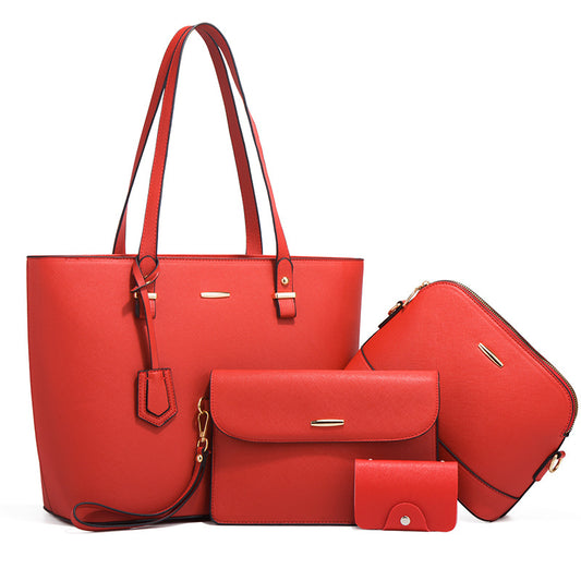 Women's Trendy Retro Large Capacity Fashion Set Shoulder Bags