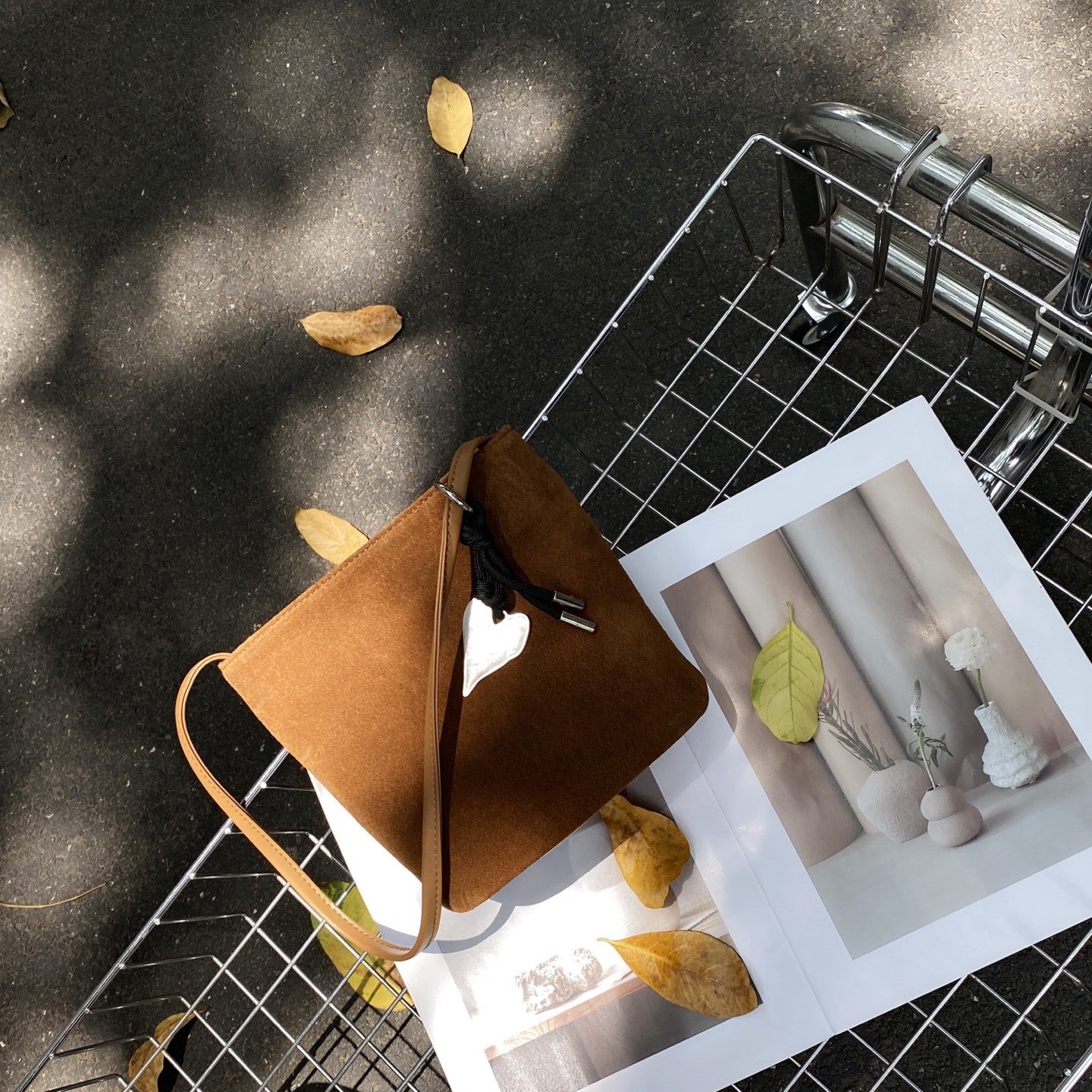 Women's Frosted Soft High-grade Retro Easy Matching Shoulder Bags