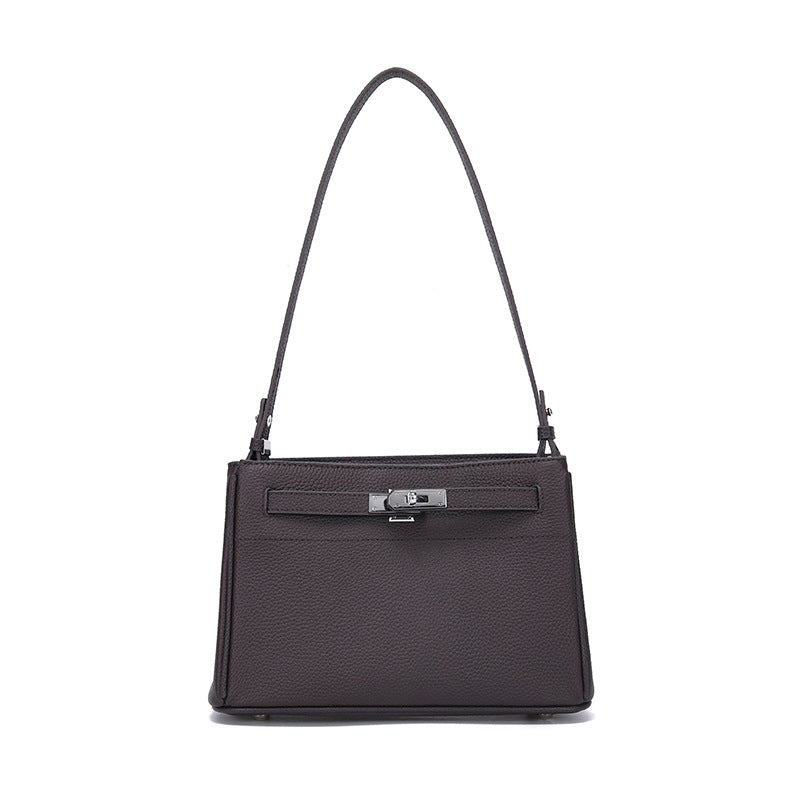 Women's Genuine Leather First Layer Cowhide Commuter Shoulder Bags