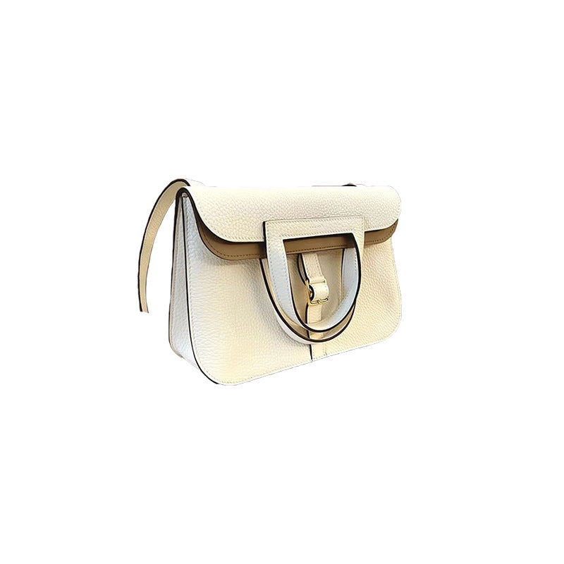 Women's Pattern First Layer Leather Envelope Leisure Shoulder Bags