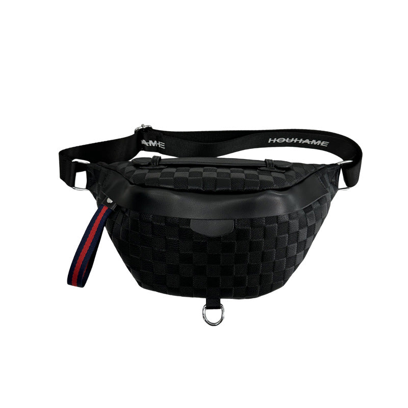 Women's Trendy Fashion Plaid Dumpling Tide Shoulder Bags