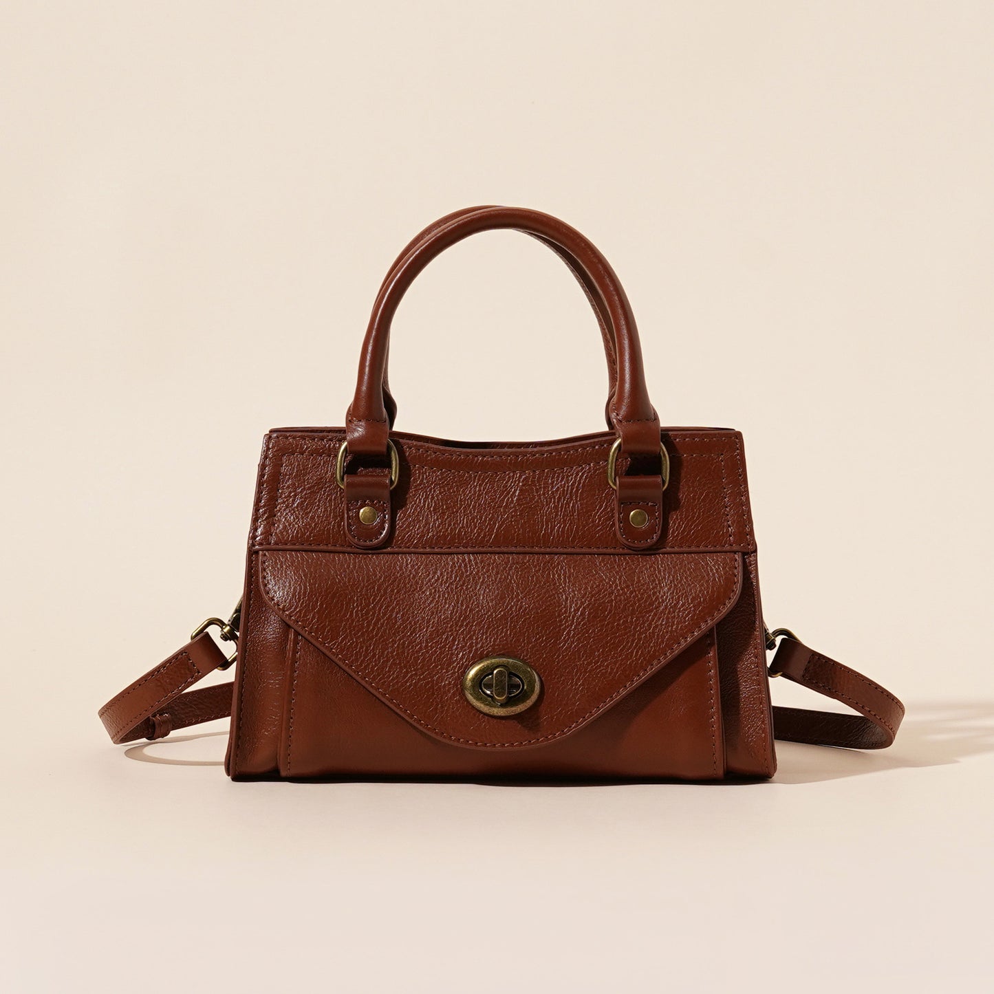 Women's Vintage Leather Cow Popular Fashion Portable Bags