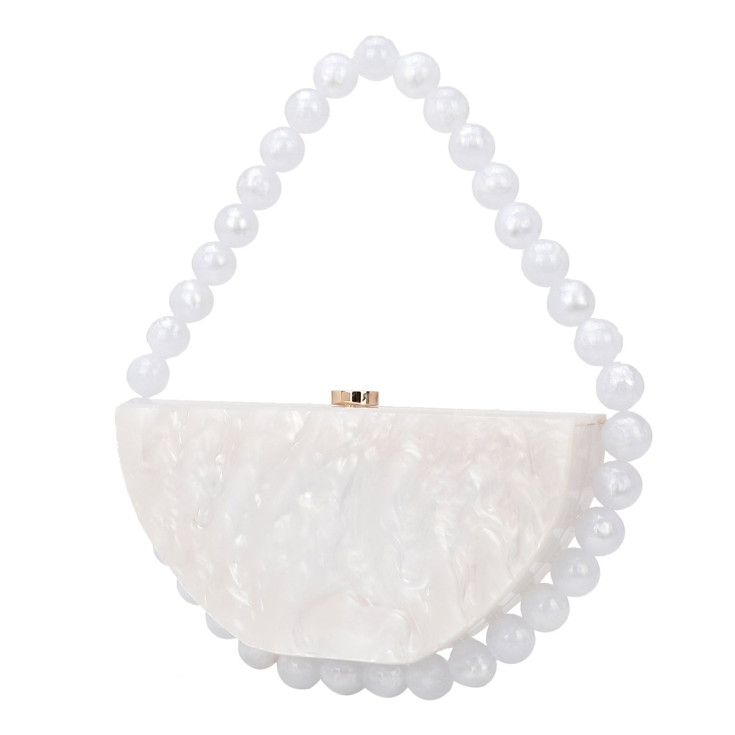 Dinner Acrylic Beaded Cloud Glue Glitter Handbags