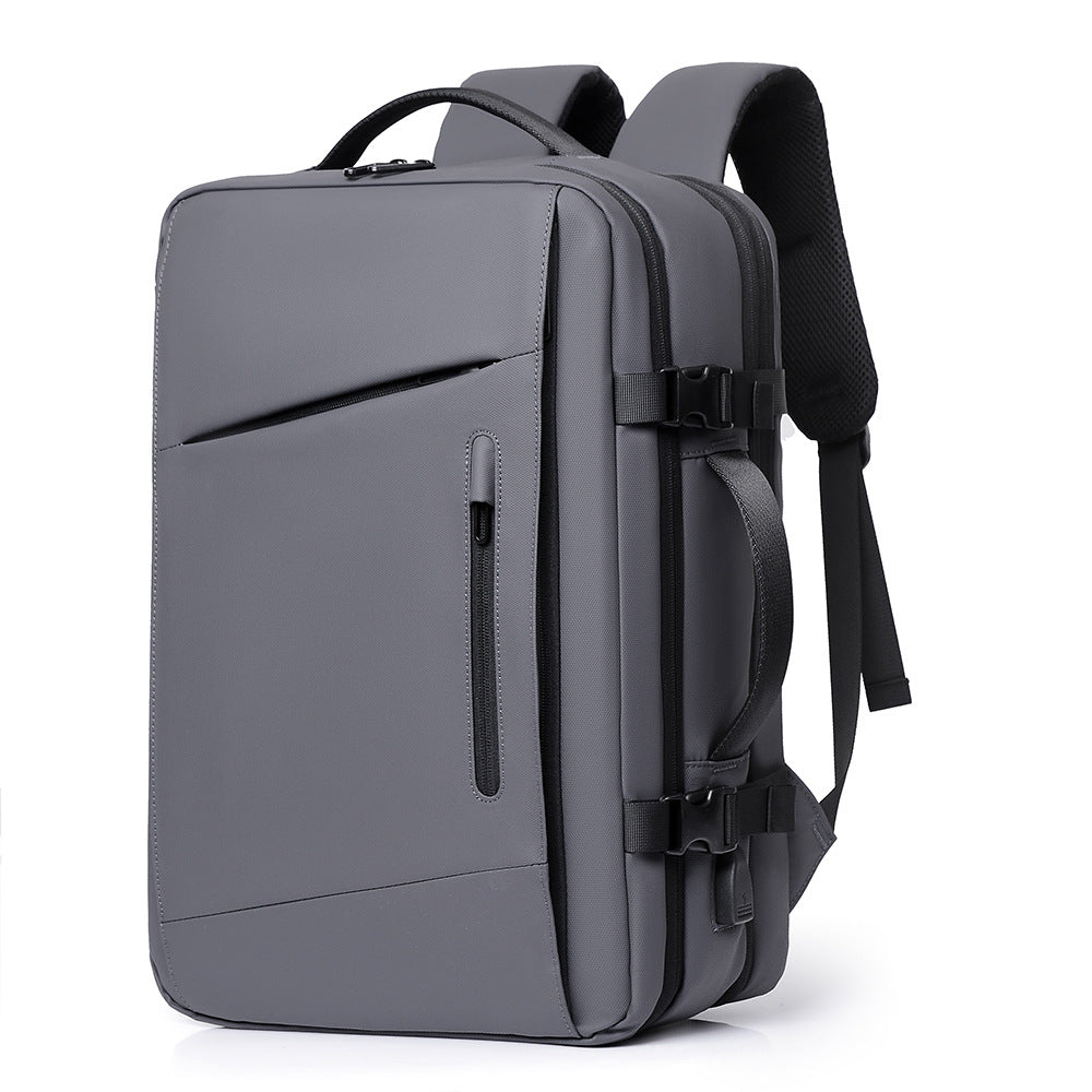 Business Computer Scalable Simple Solid Color Backpacks