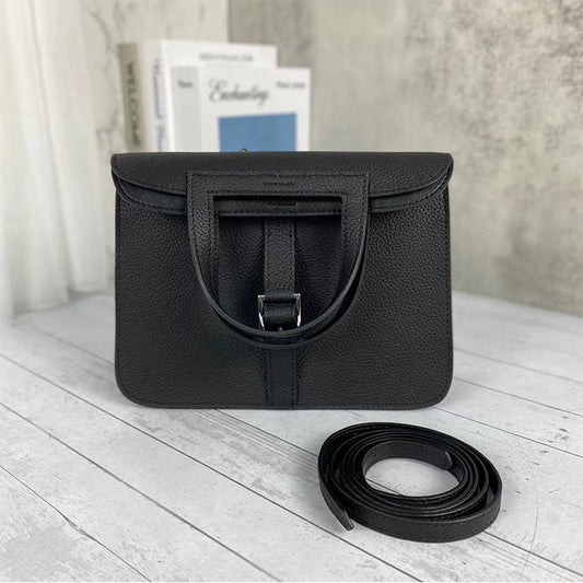 Female Envelope First Layer Leather Hand Shoulder Bags
