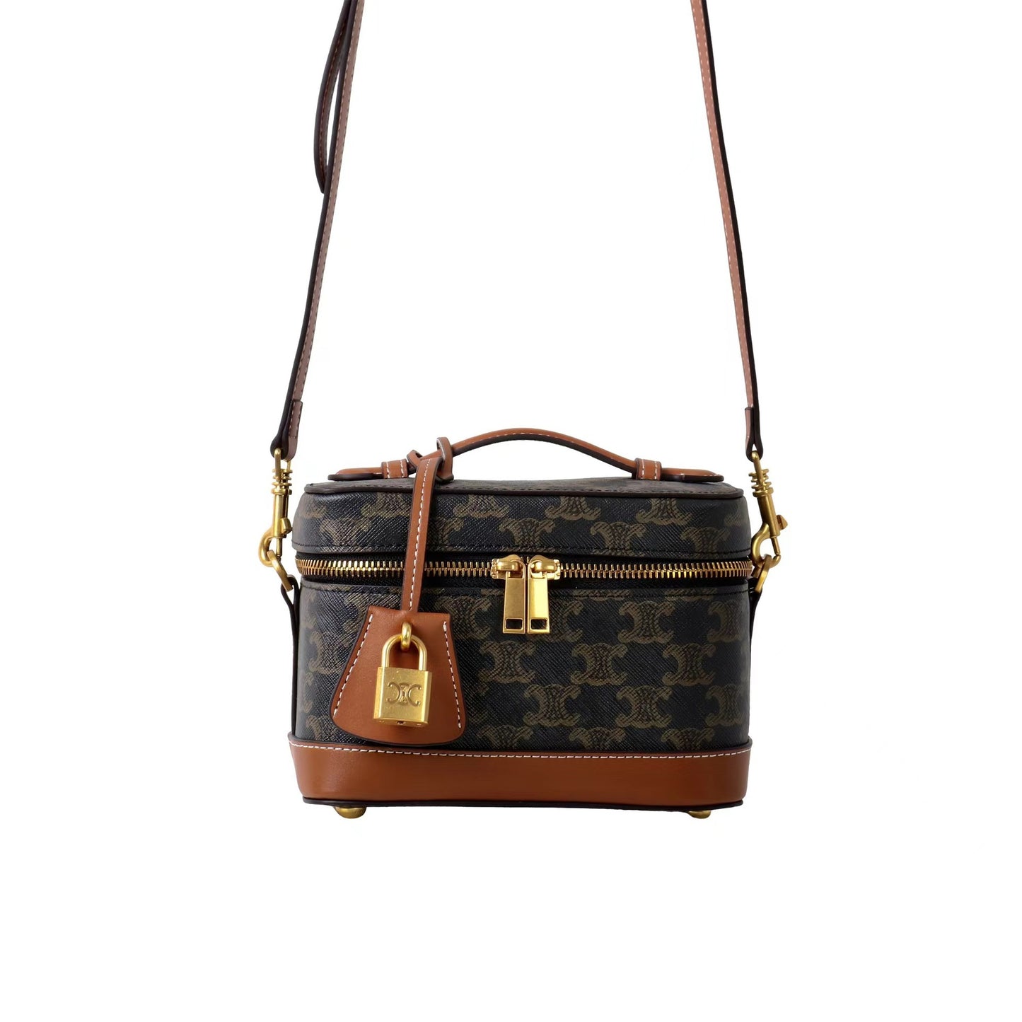 Women's Spring High-grade Portable Box Korean Minority Crossbody Bags