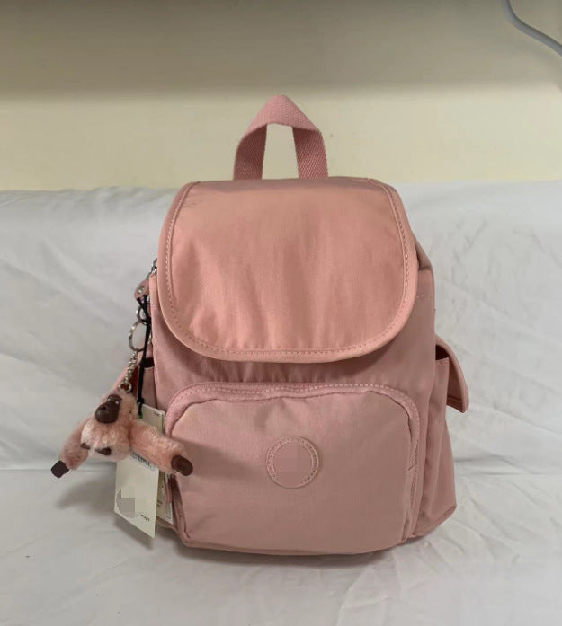 Women's Summer Nylon Canvas Monkey Urban Simple Backpacks
