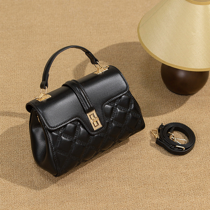 Women's Fashion Simple Large Capacity Soft Leather Crossbody Bags