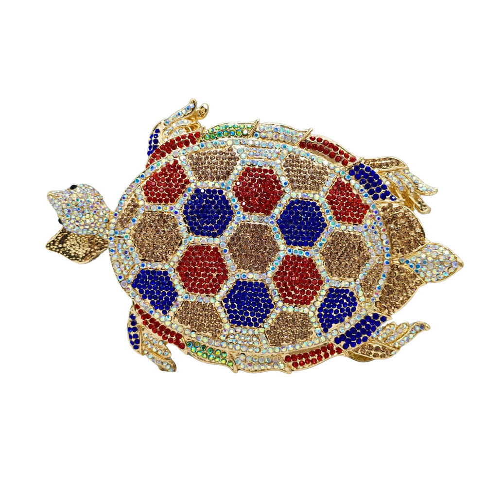 Rhinestone Hollow Metal Crystal Dinner Handmade Evening Bags