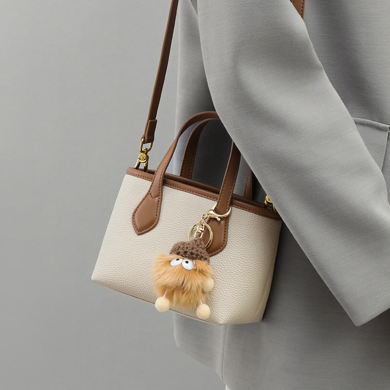 Women's Fashion Light Luxury Genuine Leather Portable Handbags