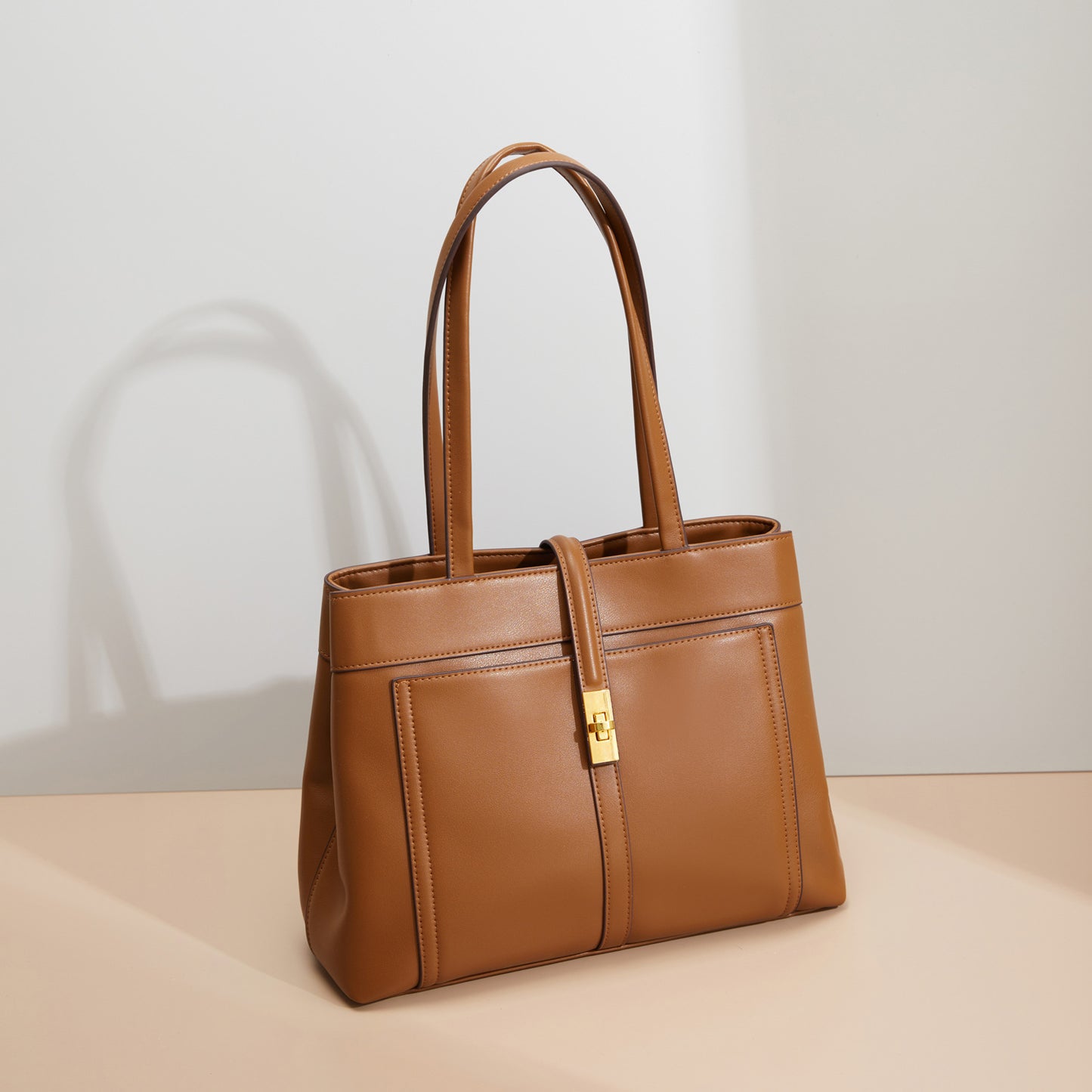 Charming New Women's Stitching Portable Fashionable Tote Bags