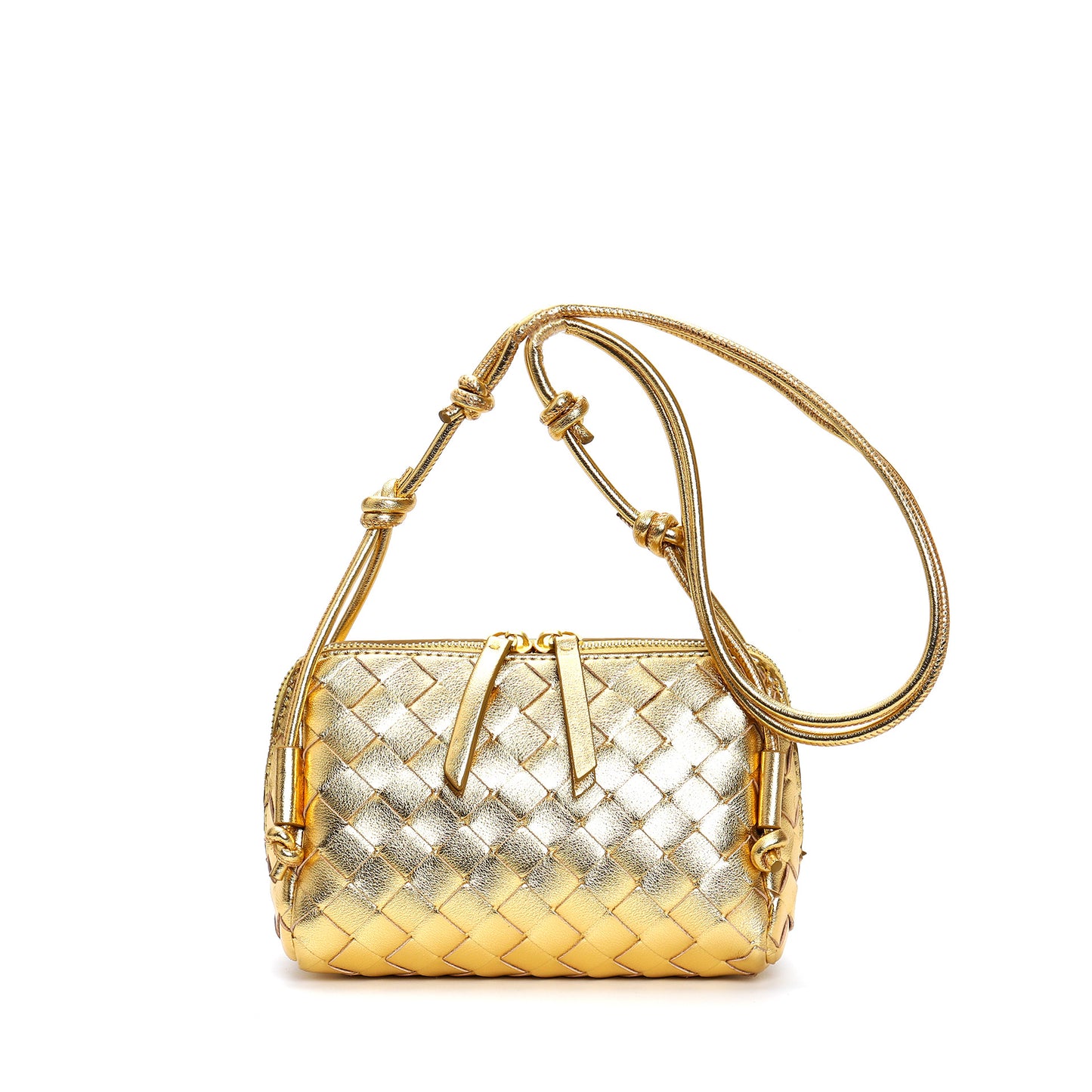 Woven Commuter Knotted Advanced Texture High Quality Shoulder Bags