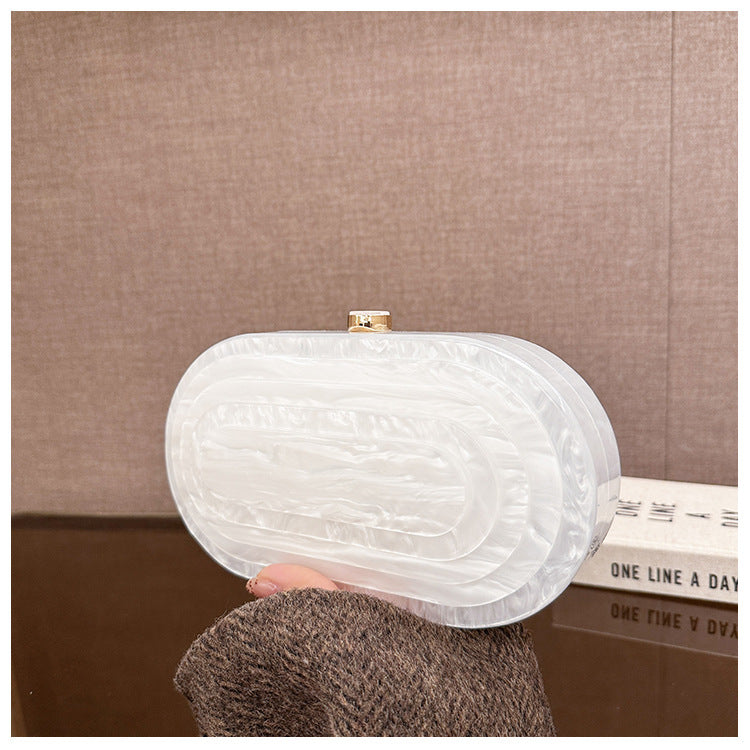 Beautiful Summer Dinner Retro Splicing Trendy Crossbody Bags