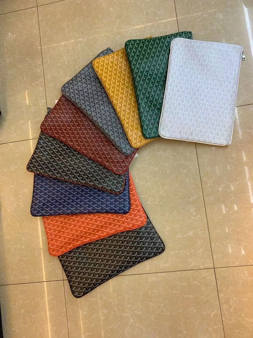 Women's & Men's & Dog Teeth Storage Change Classic Zipper Bags