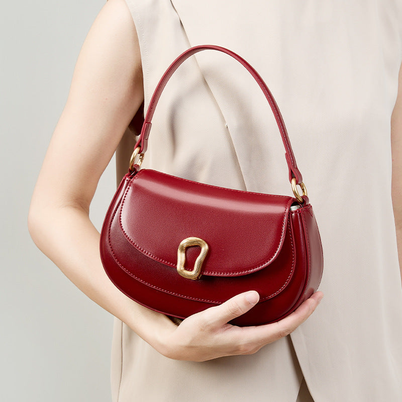 Women's Genuine Leather Niche Western Style Bags