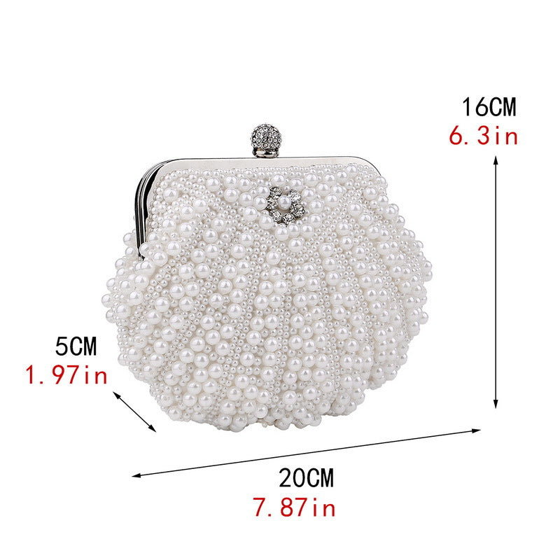 Beautiful Pearl Dinner Banquet Dress Fashion Evening Bags