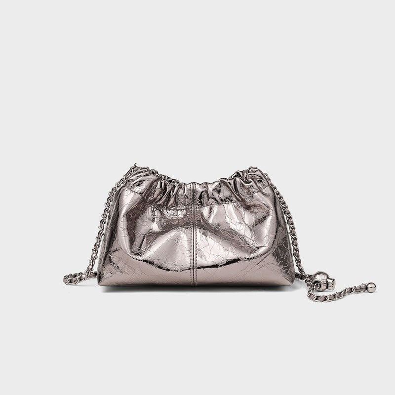 Durable Slouchy Women's Genuine Leather Cell Crossbody Bags