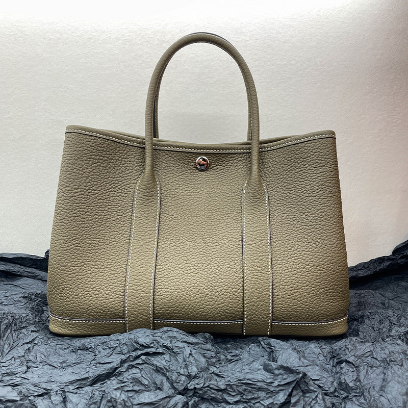 High-grade High Quality First Layer Cowhide Commuter Large Handbags
