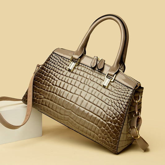 Women's Big Trendy Boston Pillow Light Luxury Handbags