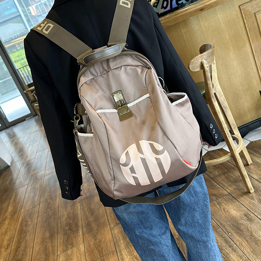 Women's Oxford Cloth Large Capacity Fashion Personality Backpacks