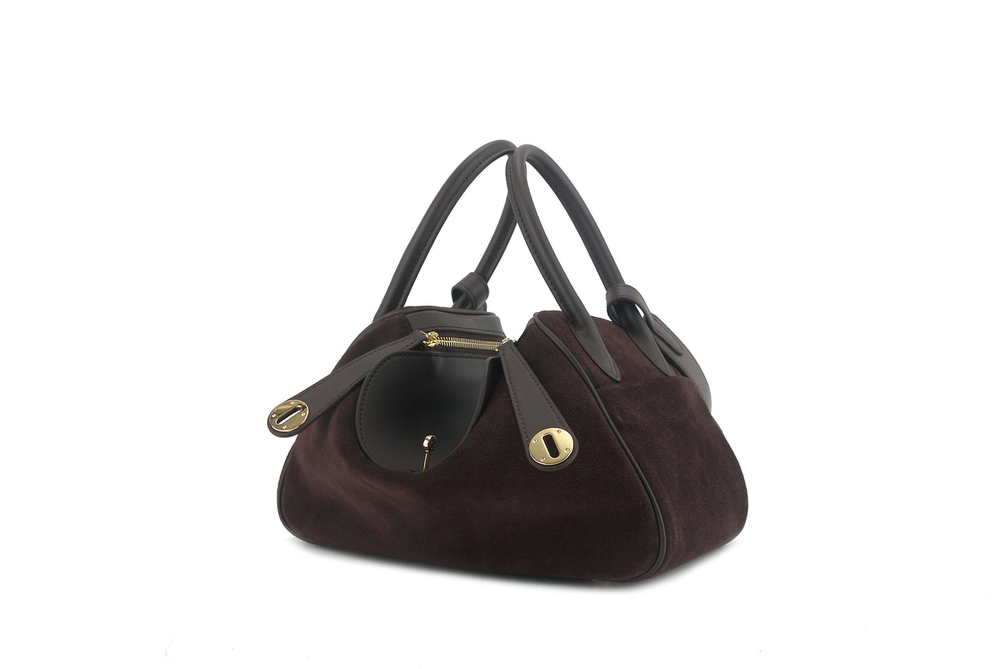 Women's Lindy Doctor Suede Fashionable Hand Holding Shoulder Bags