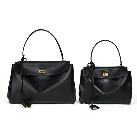 Women's Cowhide Commuter Genuine Leather Large Capacity Shoulder Bags