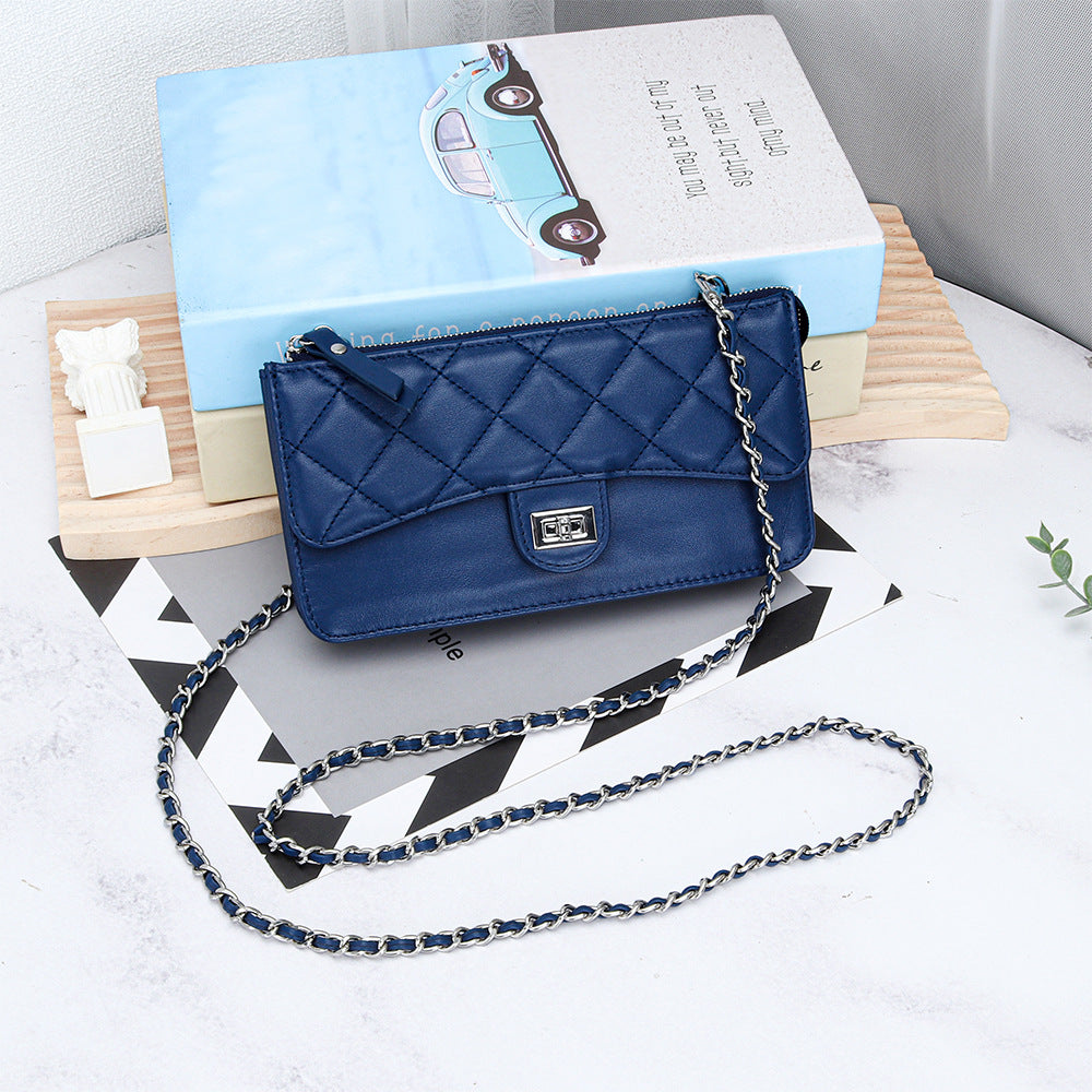 Classic Style Diamond Chain Pouch Fashion Crossbody Bags