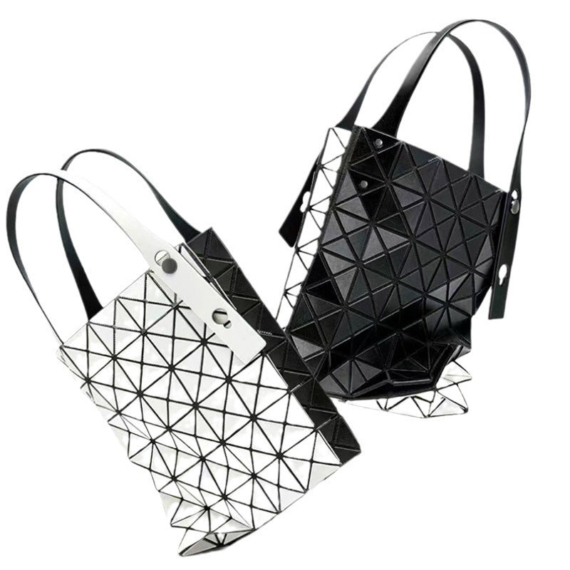 Women's Original March Gemini Color-matching Frosted Box Shoulder Bags