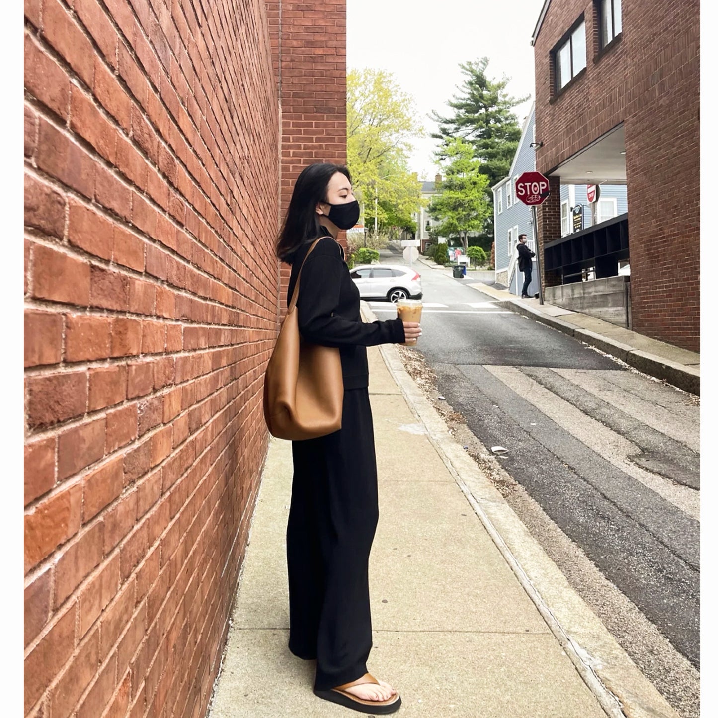 Women's Niche Simple Large Capacity First Layer Bags