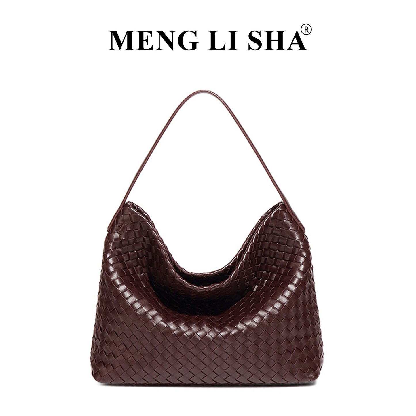 Style Retro Trendy Large Capacity Hand-woven Shoulder Bags