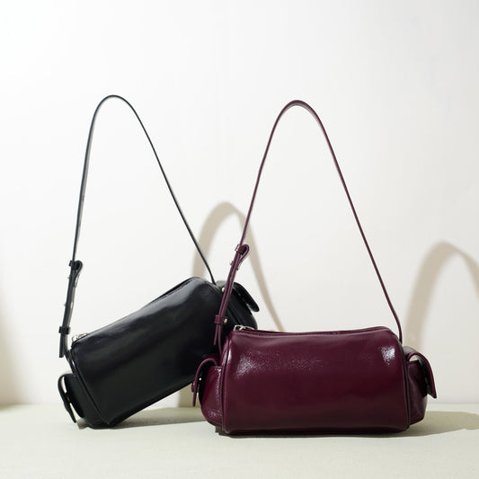 Cool Design Leather Pen Underarm Mini Bags