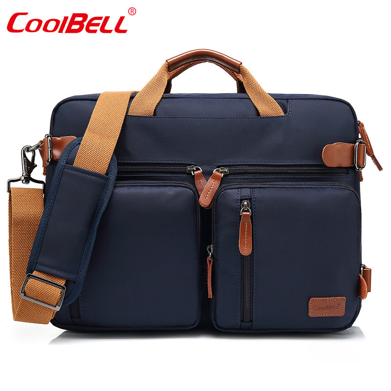 Men's Business Retro Multifunctional Computer High-grade Thin Backpacks