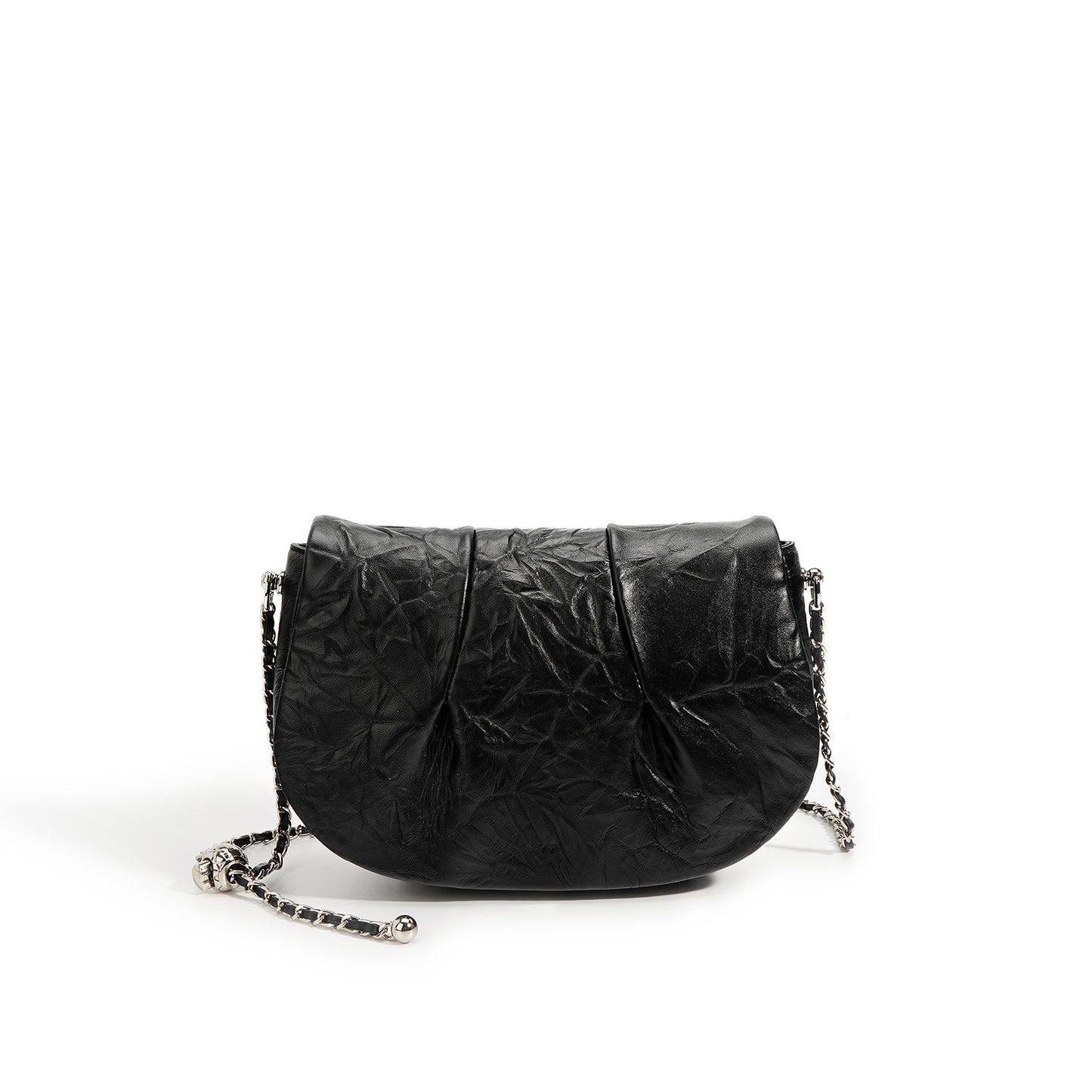 Women's Design Vintage Saddle Fashion Versatile Pleated Bags