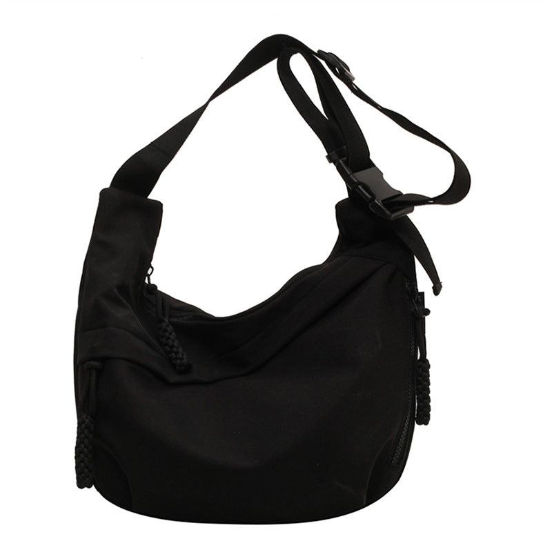 Women's Canvas Commuter Large Capacity Underarm Crossbody Bags