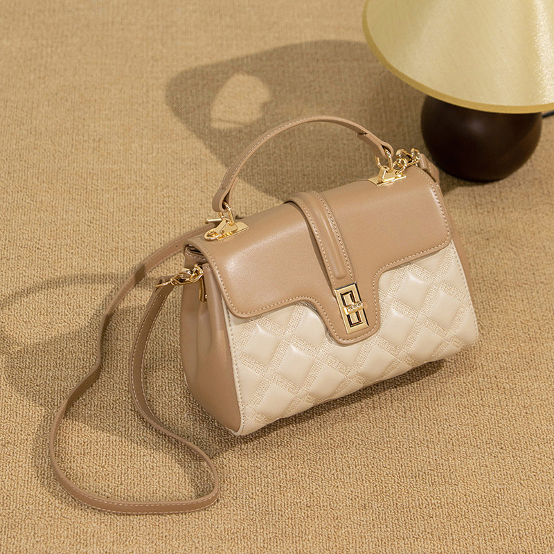 Women's Fashion Simple Large Capacity Soft Leather Crossbody Bags